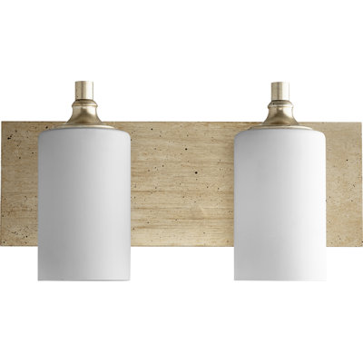 Éclairage pour salle de bain 2 lumières Brylan