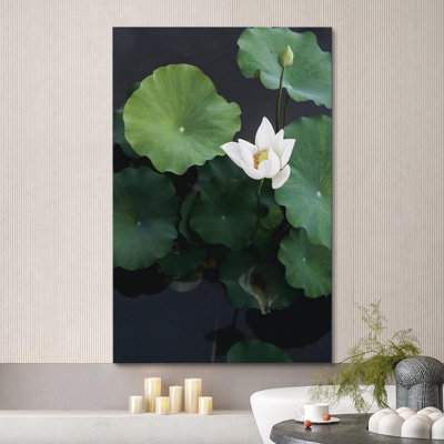Nénuphar sur toile