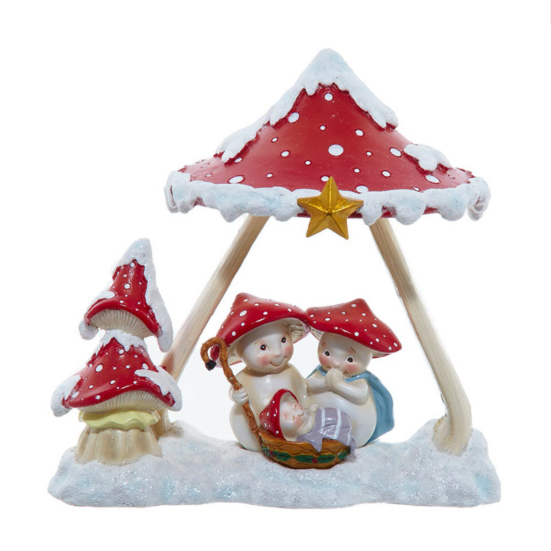 Table de crèche de Noël de 7,3 pouces Kurt Adler