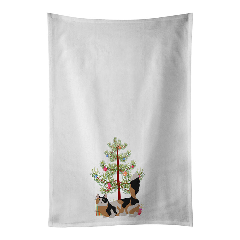 Ensemble de 2 serviettes de cuisine Munchkin # 3 Merry Christmas