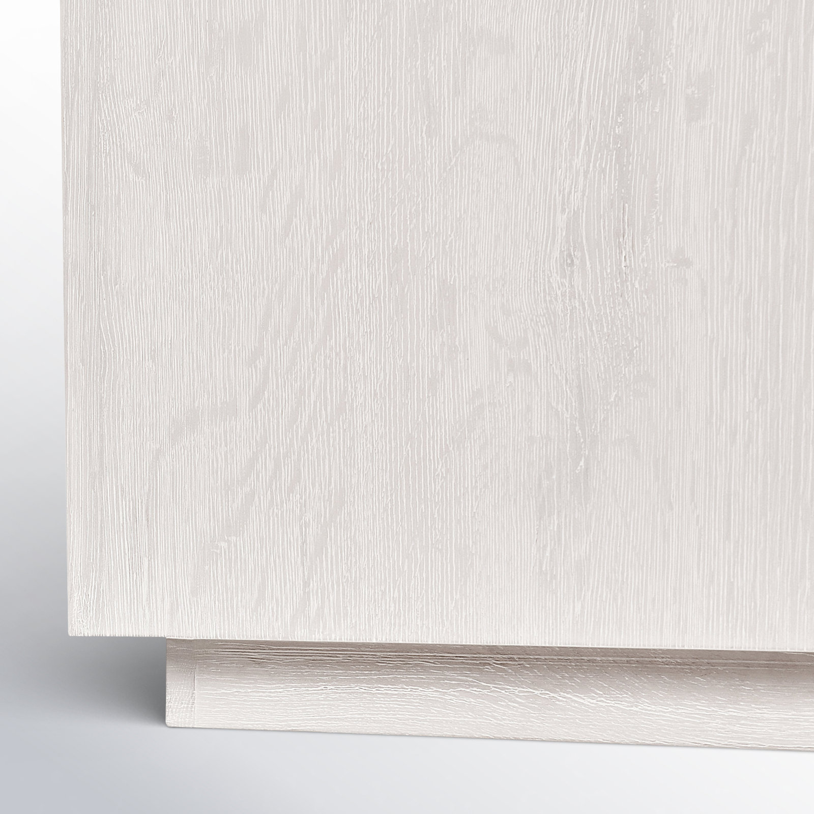 Taryn 20" Block End Table, White Wash