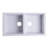 34'' L Double Bowl Granite Kitchen Sink-14644811