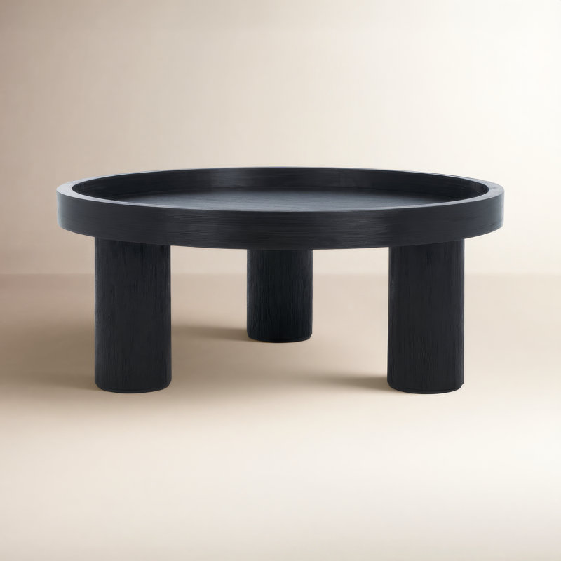 Table basse Eleanne, Noir