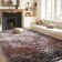 Oriental Machine Washable Rug Non-Slip Area Rug with Rubber Backing for Living Room Low-Pile Rug Indoor Floor Cover Ombre Rug for Bedroom Dining Room Playroom Office Dorm