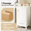 Meuble-lavabo moderne de 18 pouces avec lavabo en céramique-479656750