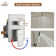 Pressure-Balanced (Temperature And Volume) All-In-One Kit with Rough in-Valve