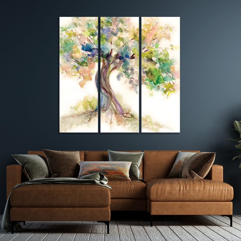 Ensemble arbre de vie sur toile par Carol Robinson