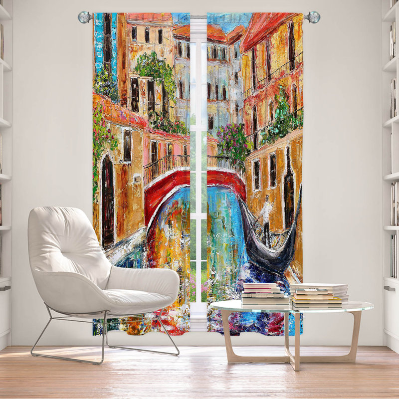 Room Darkening Curtain Pair, 20" W x 61" L