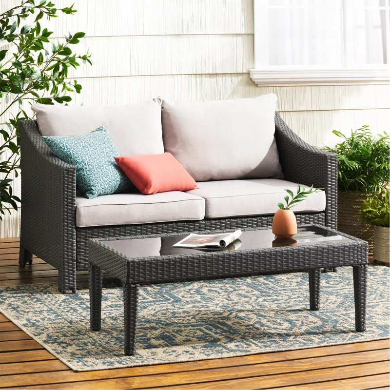 Loveseat & Table