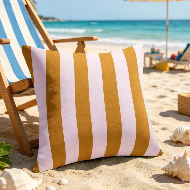Housse de coussin imperméable pour l'extérieur
