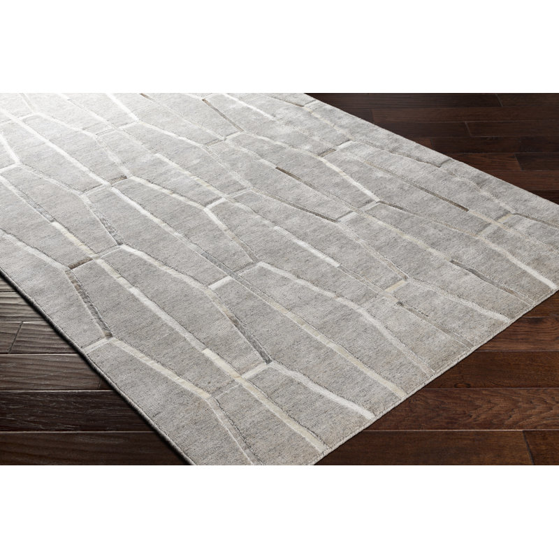 Tapis gris Damaje, Rectangle 8 pi x 10 pi