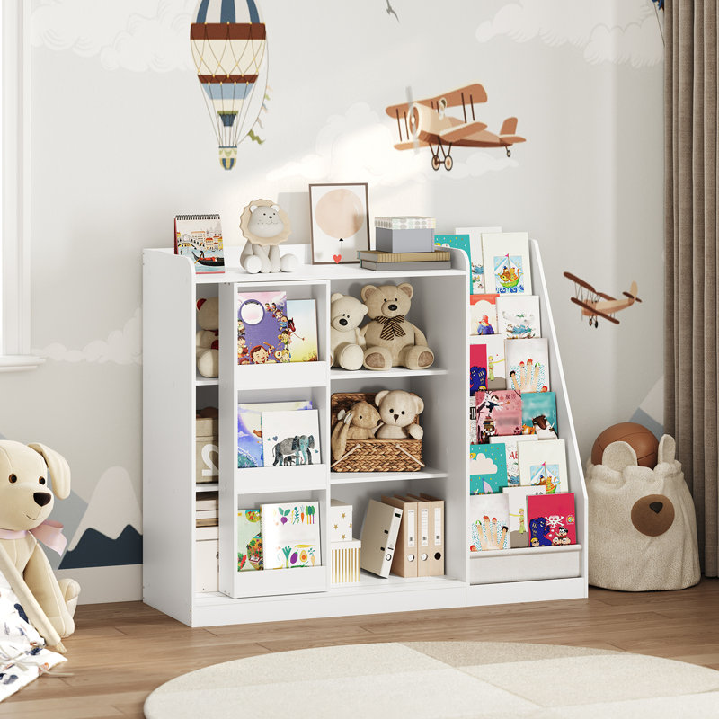 Organisateur de bibliothèque et de rangement pour jouets
