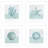 Coastal Mosaic S/4
