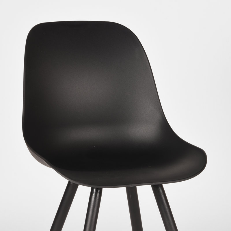 Haught 50cm H Side Chair, Black