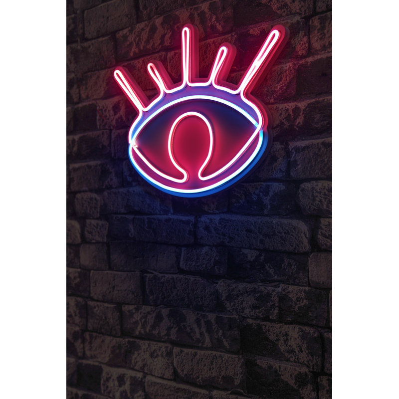 Flexible Neon LED Lighting Strips, Pink & Blue, 14.9 x 11.8 x 1.2 inches | IP67 Waterproof, 400 Lumen, DC 12V, PVC Foam Template | Perfect for Home Decor, Parties & Events, Energy Efficient (Total Length: 12.3 ft)