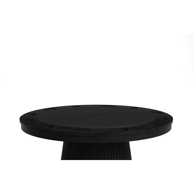 Plateau de table de poker 60 po Prohibition Series - noir