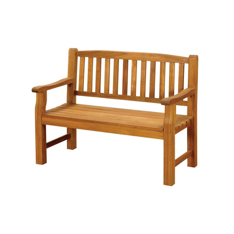 Turnbury Solid Wood Teak Outdoor Bench