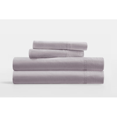 Sateen Long-Staple Cotton Deep Pocket Sheet Set