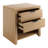 Clarice 24" Rectangular Nightstand in Blonde Oak-4342197