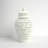 Stoneware Ceramic Jar with Intricate Cutout Design and Removable Lid-1294112030-1243770566