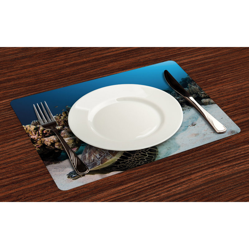 Polyester Animals/Nature Rectangle Placemat