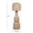 Natural Rattan Floor Lamp