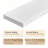 21 inch Quartz White Vanity Side Splash-135250070