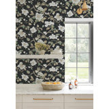 Marguerite Vine Wallpaper Double Roll by Ronald Redding