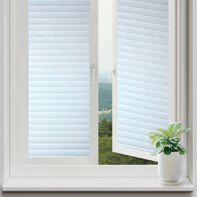 5pcs  Frosted Privacy Window Film, Removable Static Cling Decals Decor for Glass Window Door,17.7inx39.3in