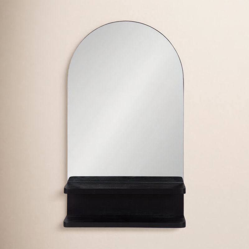 Miroir mural Ruddick, Noir