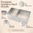 10-20in Adjustable Rectangular Cake Mold