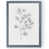 Toile avec cadre gris