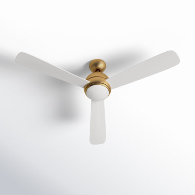 Erina 52'' 3 Blade Ceiling Fan with LED Light Kit