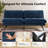  Folding Small Recliner Sleeper Futon Sofa Bed for Living Room, Apartment, Office-341450370