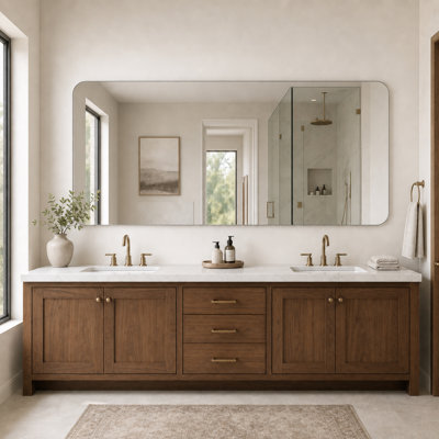 Miroir de salle de bain sans cadre pour salle de bain
