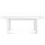 Extendable Metal Base Dining Table-43101420