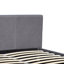 Ottone Grey Upholstered End-Lift Ottoman Storage Bed-1107295739