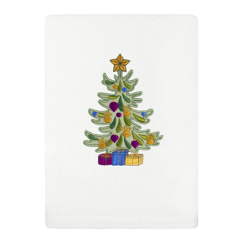 Midweight Hand Towel, White