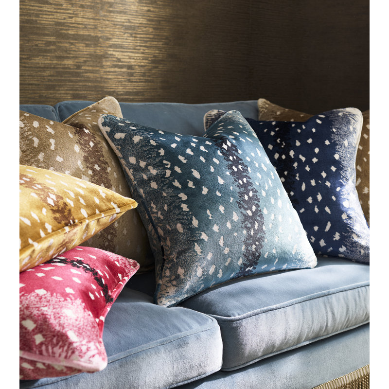 Wild Glamour Square Pillow Cover & Insert, Sahara