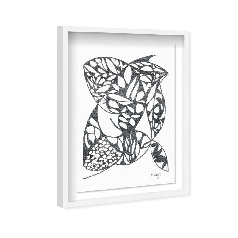 Manuel Roman - Nocturne Print by Oliver Gal, 16.5"H x 11.5"W, White Shadowbox