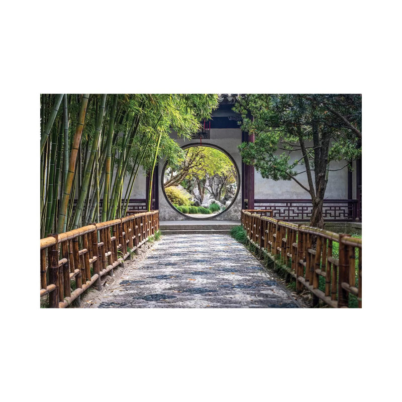 Classical Chinese Garden, Suzhou by Jan Becke - Wrapped Canvas Gallery-Wrapped Canvas Giclée, 30.48cm H x 45.72cm W