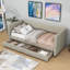 Lit de jour rembourré 2 tiroirs Berla-615514497