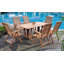 Stephon Outdoor 7 - Piece Teak Dining Set
