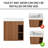 Wynda 19.72'' Single Bathroom Vanity with Resin Top-1327034871-1327034868