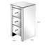 Cassie 30cm W Bedside Table