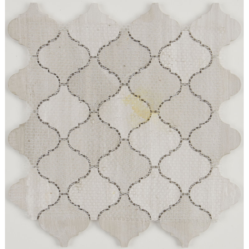 Stone Mosaics 13.75 in. x 13.75 in. Novelty Polished Stone Tile