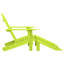 Chaise Adirondack de patio avec repose-pieds Wakarusa-96433962