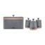 Tower Cavaletto Bread Bin and Set of 3 Canisters for Coffee/Sugar/Tea 1.5L