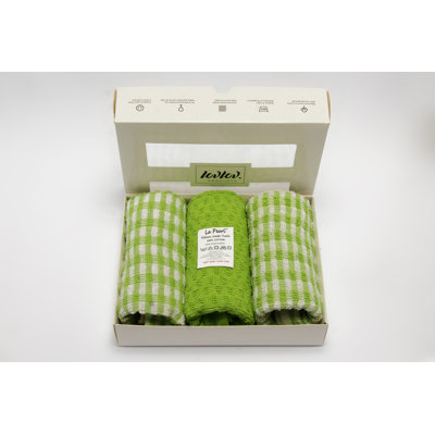 Checkered Jacquard Tea Towel Kitchen Towel