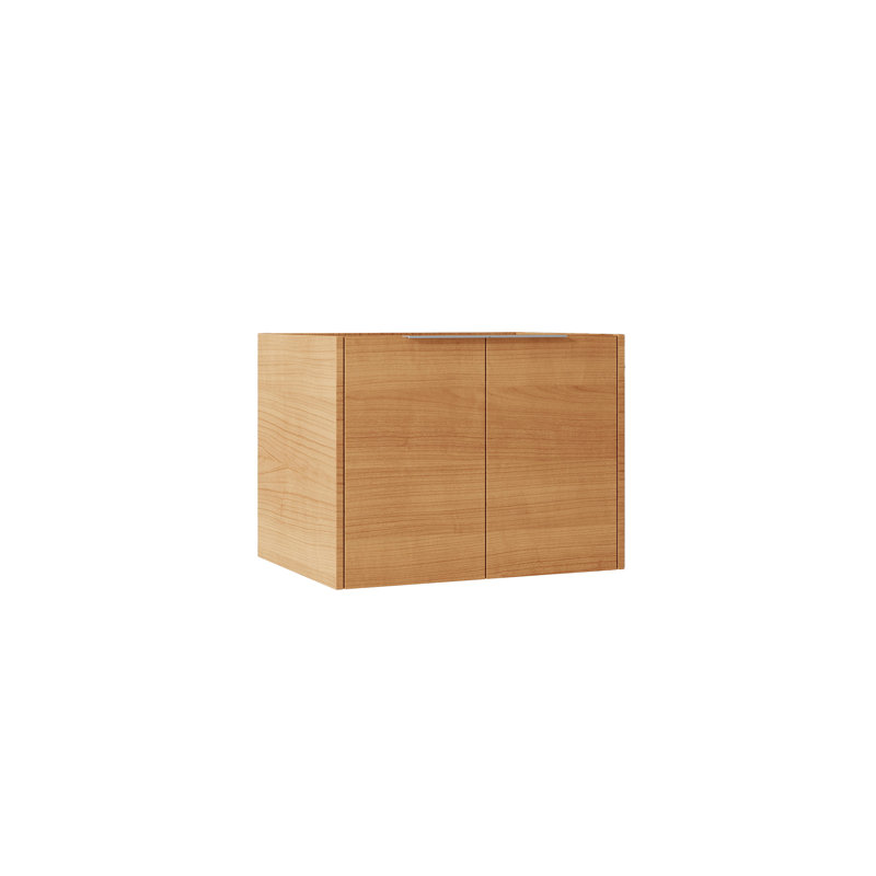 24, meuble-lavabo flottant, contreplaqué, Natural, 24" W